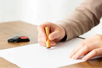 遺品整理の様子