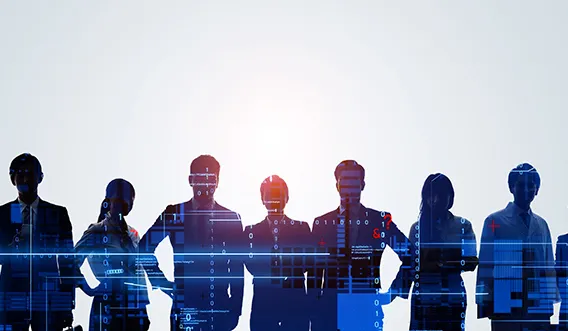 プロフェッショナルチームのシルエット